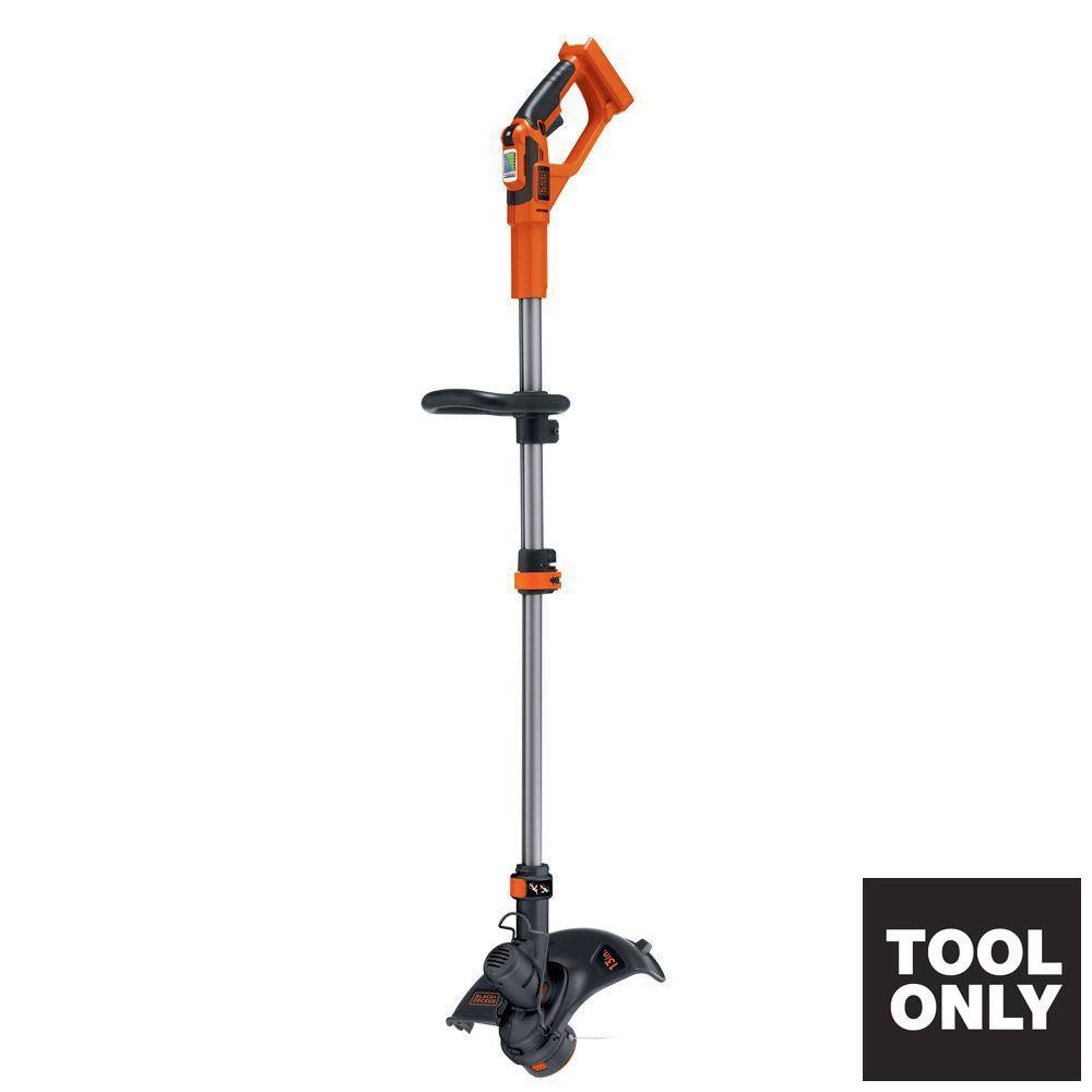 BLACK+DECKER 40V MAX Cordless Battery Powered 2-in-1 String Trimmer  Lawn Edger (Tool Only) LST136B