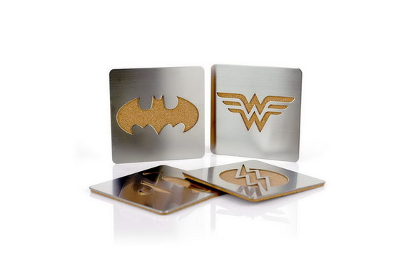 Seven20 DC Comics Laser Cut Superhero Logo Coaster...