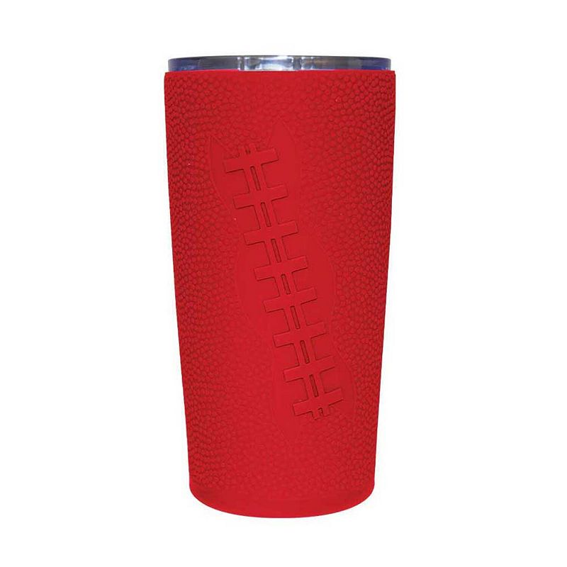 Kansas City Chiefs 20oz. Stainless Steel with Silicone Wrap Tumbler