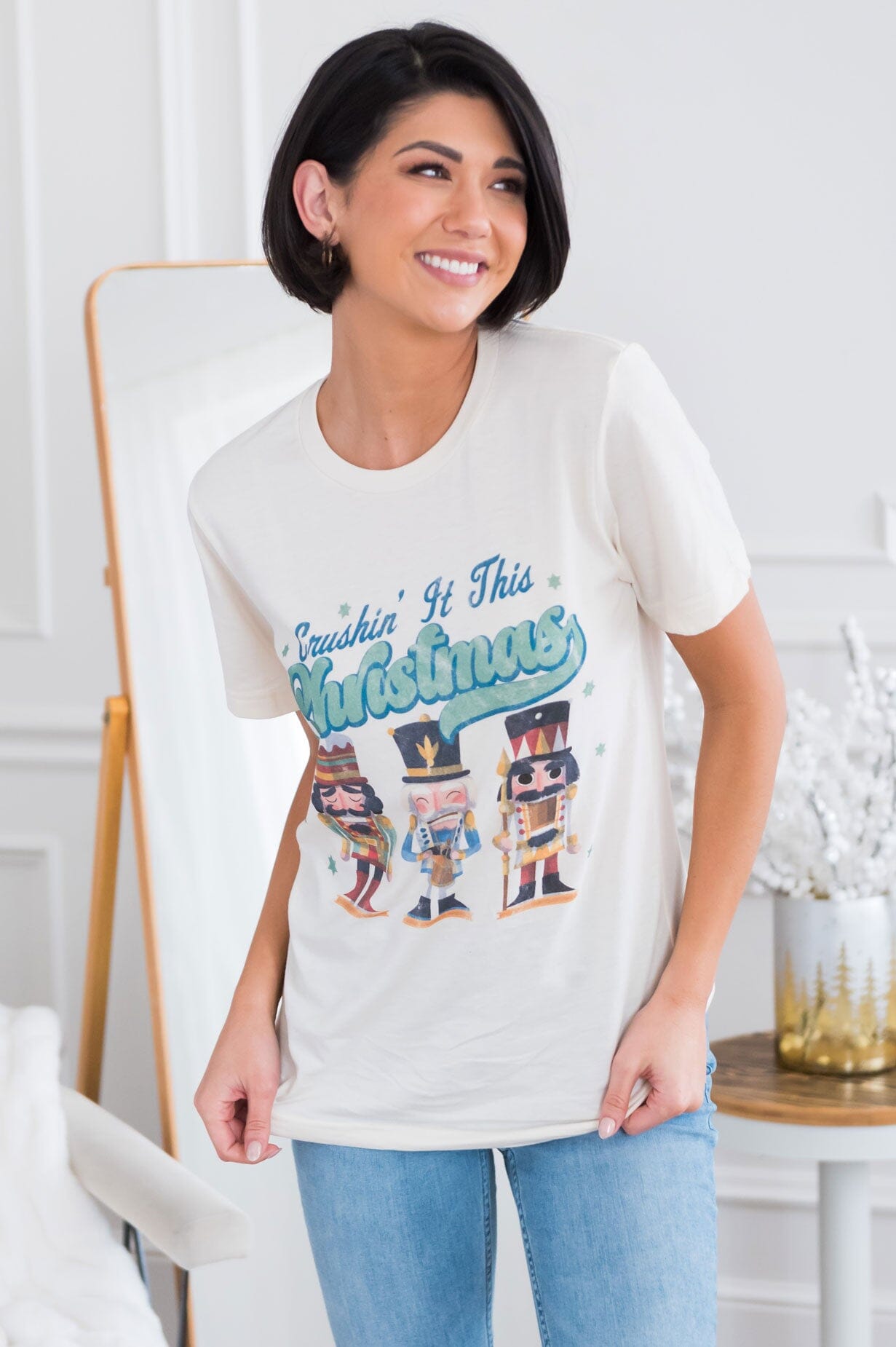 Cute Nutcracker  Modest Graphic Tee