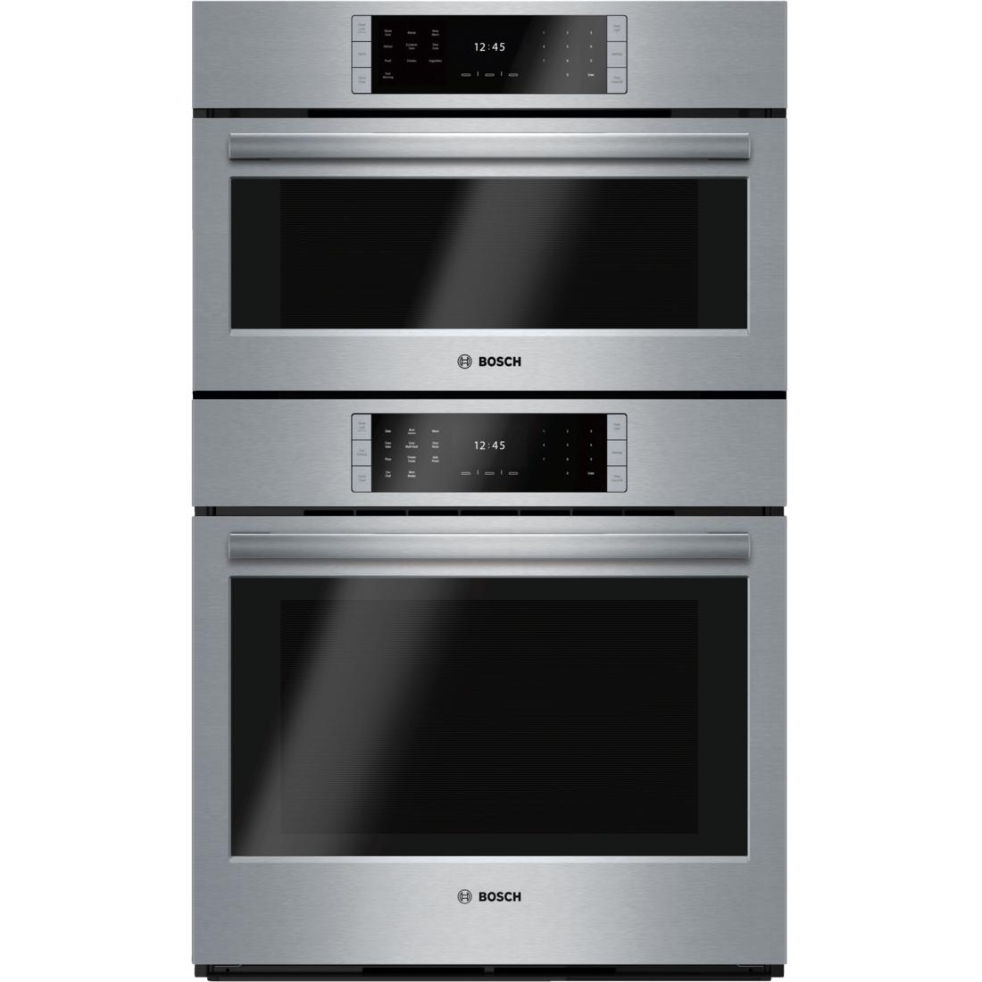 Bosch 30-inch, 6 cu. ft. Built-in Double Wall Oven with Convection HSLP751UC