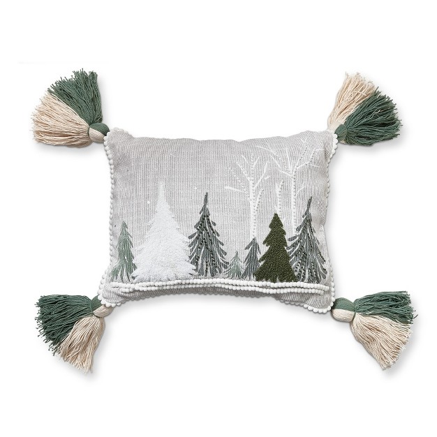 Tag Fresh Balsam Tree Lumbar Pillow