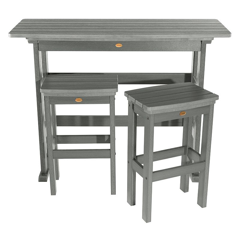 highwood Lehigh 3-Piece Bar-Height Balcony Set