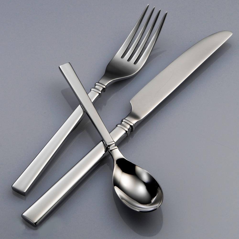 Oneida Shaker 180 Stainless Steel Dinner Forks (Set of 12) B600FDNF