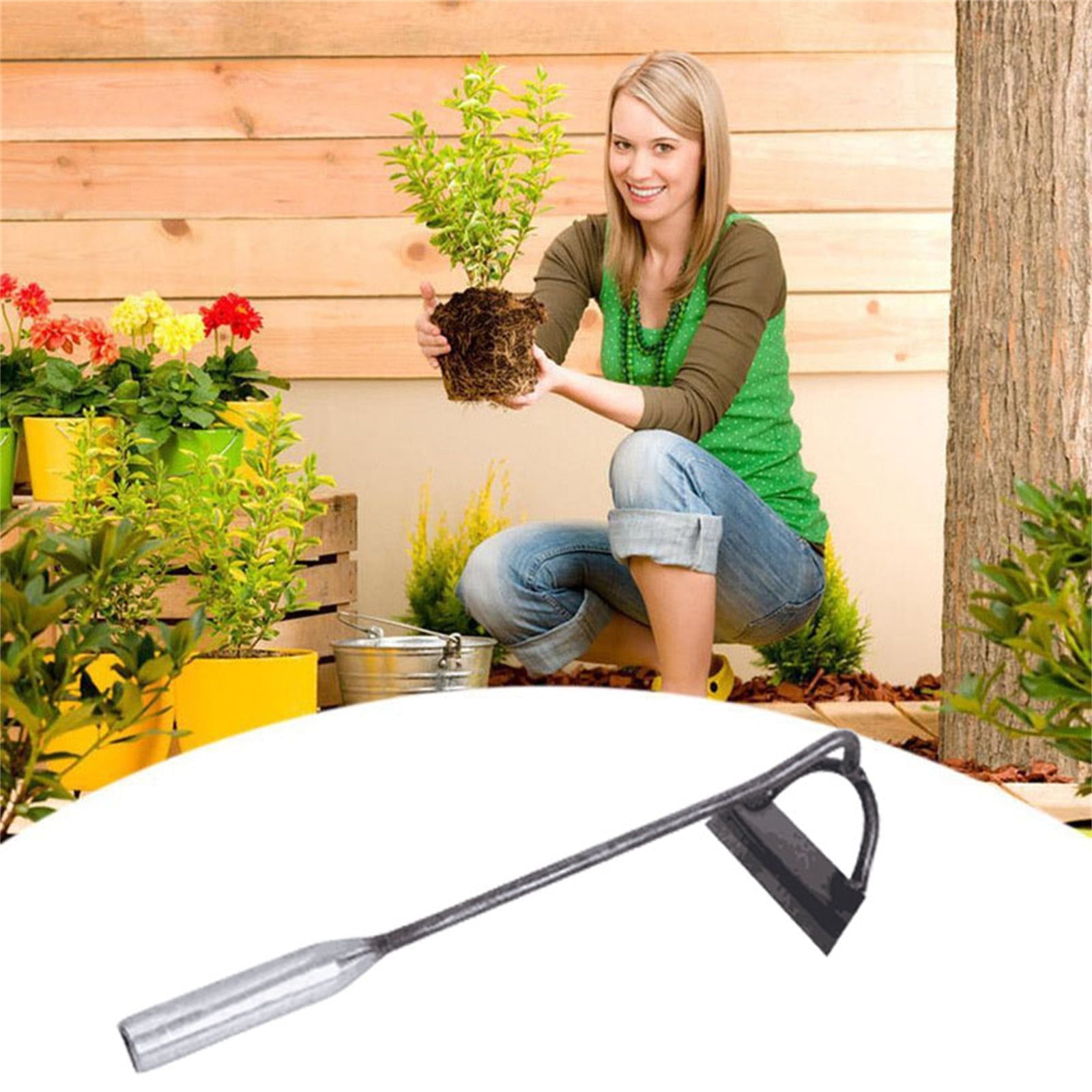 WOXINDA Household Multifunctional Gardening Weeding, Vegetable And Flower Hoe Artifact