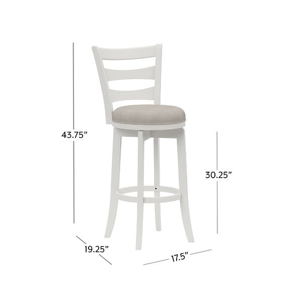 Hillsdale Furniture Elliott Wood Counter and Bar Stool - N/A