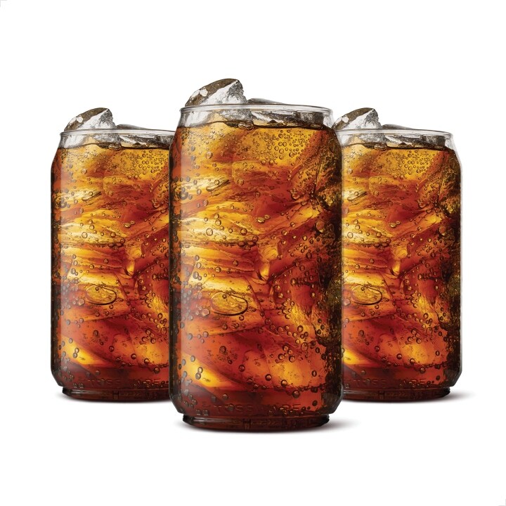 TOSSWARE POP 12oz Can Set of 252  Recyclable  Unbreakable   Crystal Clear Plastic Soda Glass   252