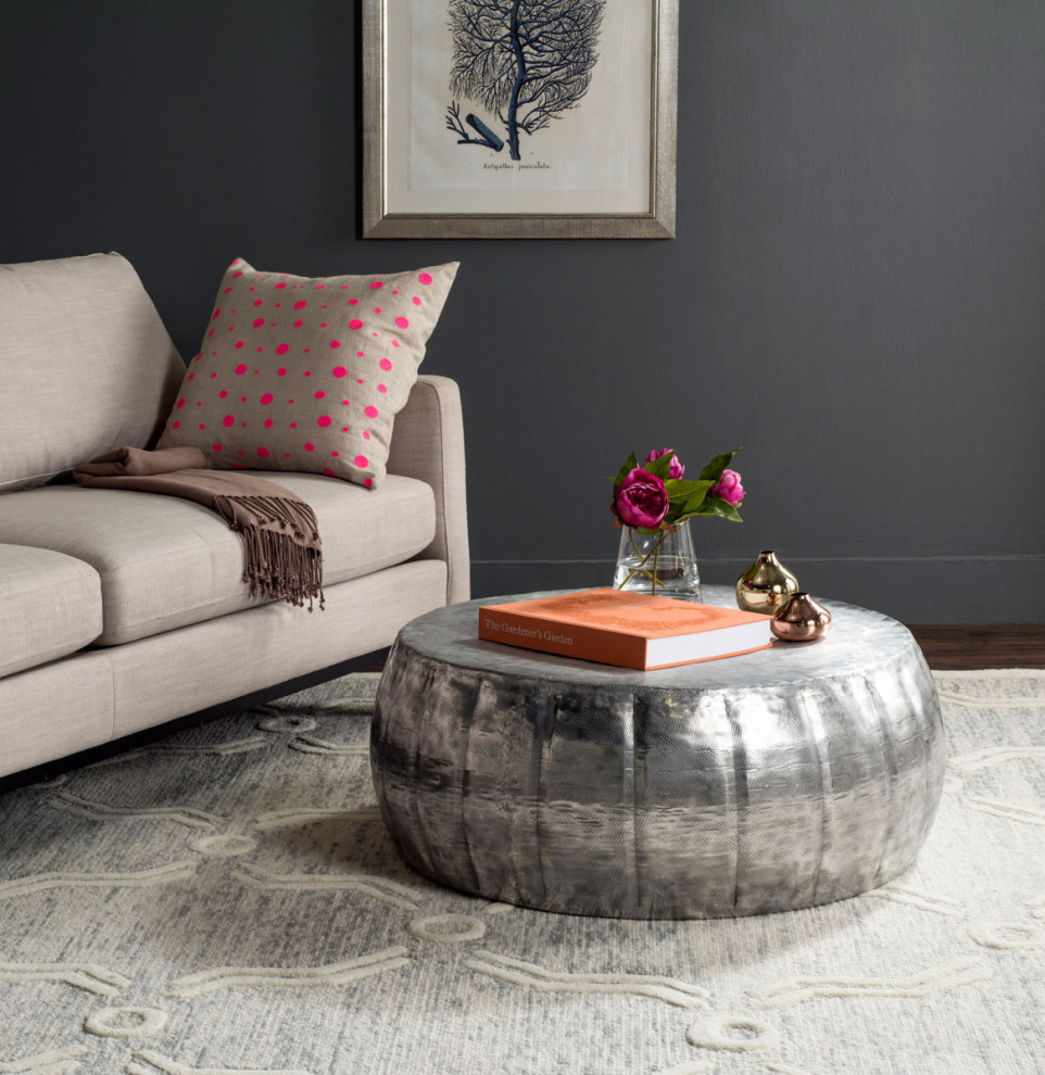 Lynn Coffee Table Silver   Modern   Coffee Tables   by Virgil Stanis Design  Houzz