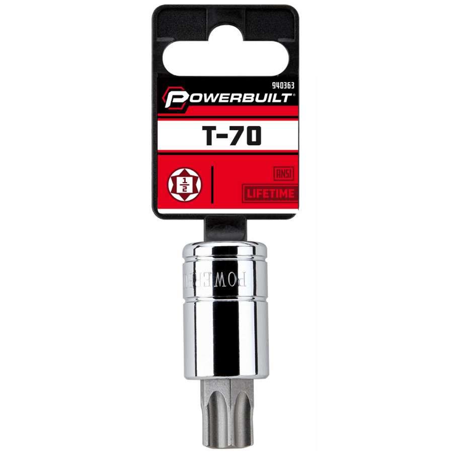 Powerbuilt Tools 940363 Powerbuilt Torx Bit Sockets