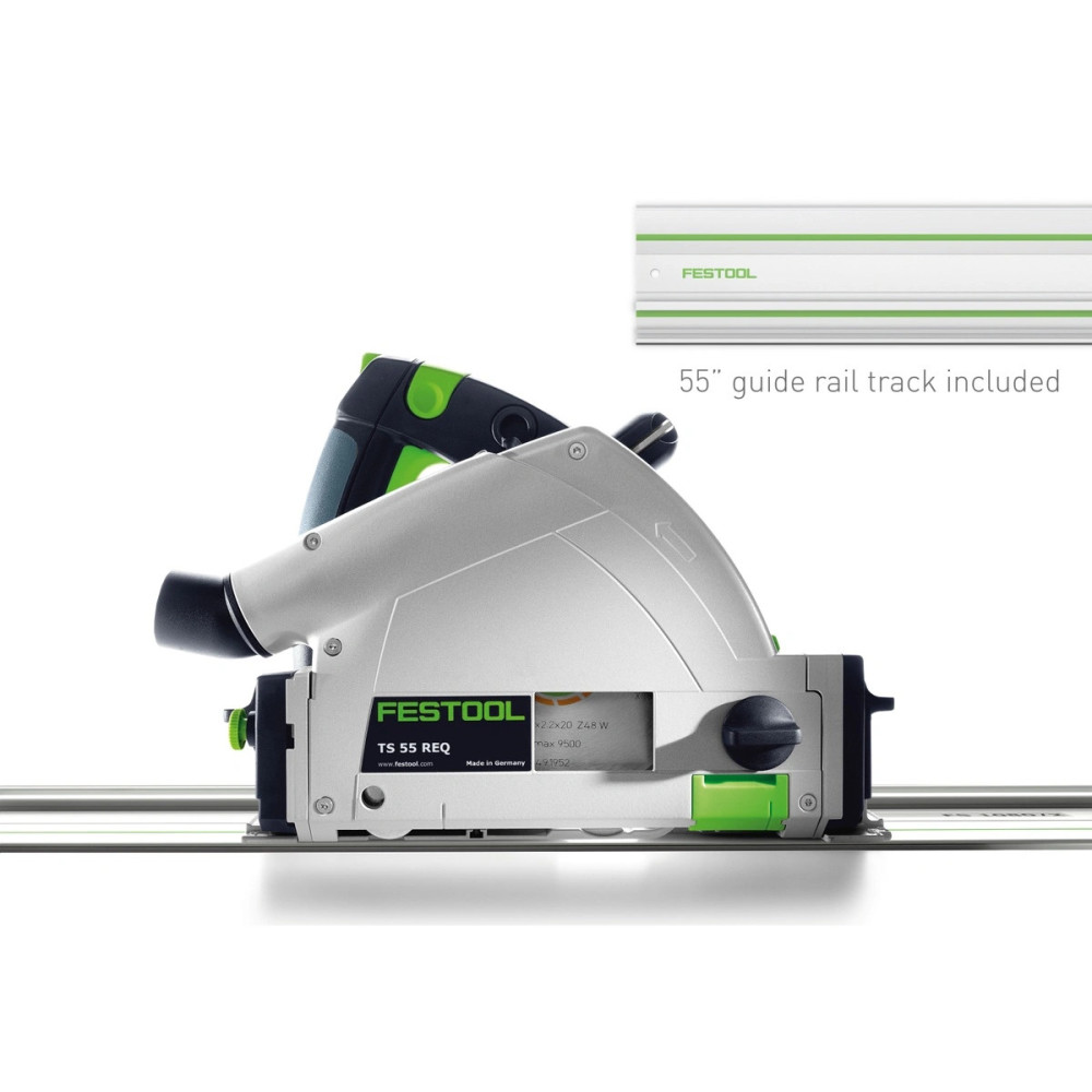 Festool 6 1/4 TS 55 FEQ-F-Plus Plunge Cut Track Saw Set