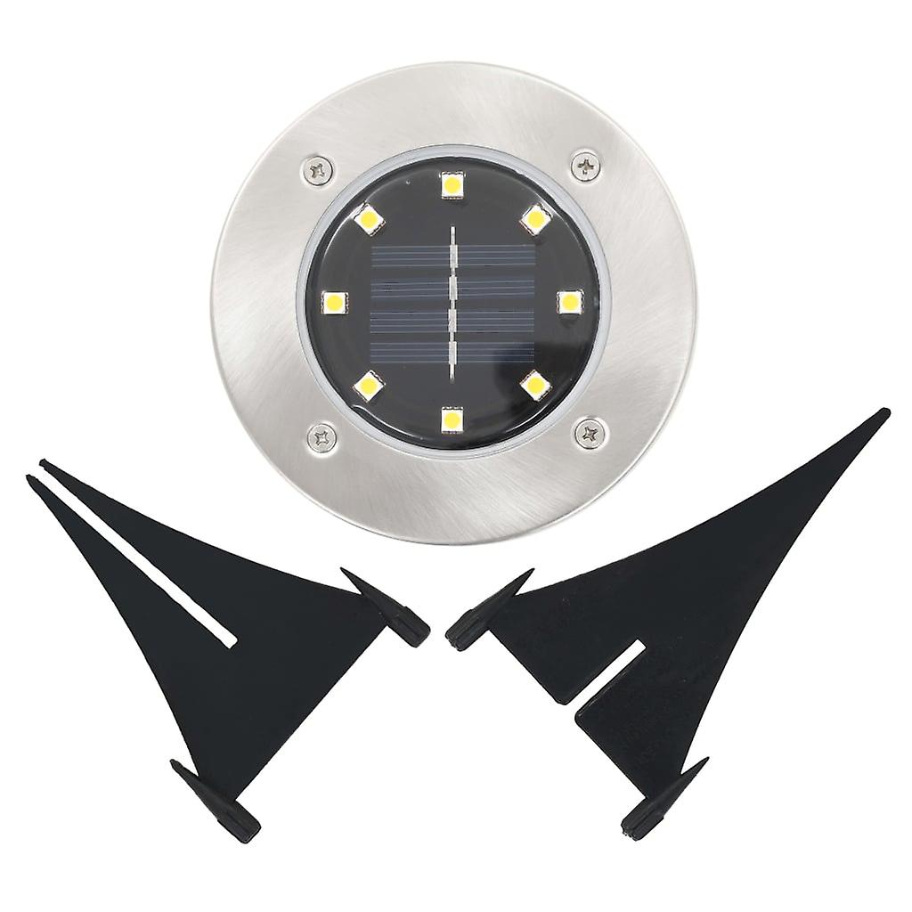 Vidaxl Solar Ground Lights 8 Pcs Led Lights White