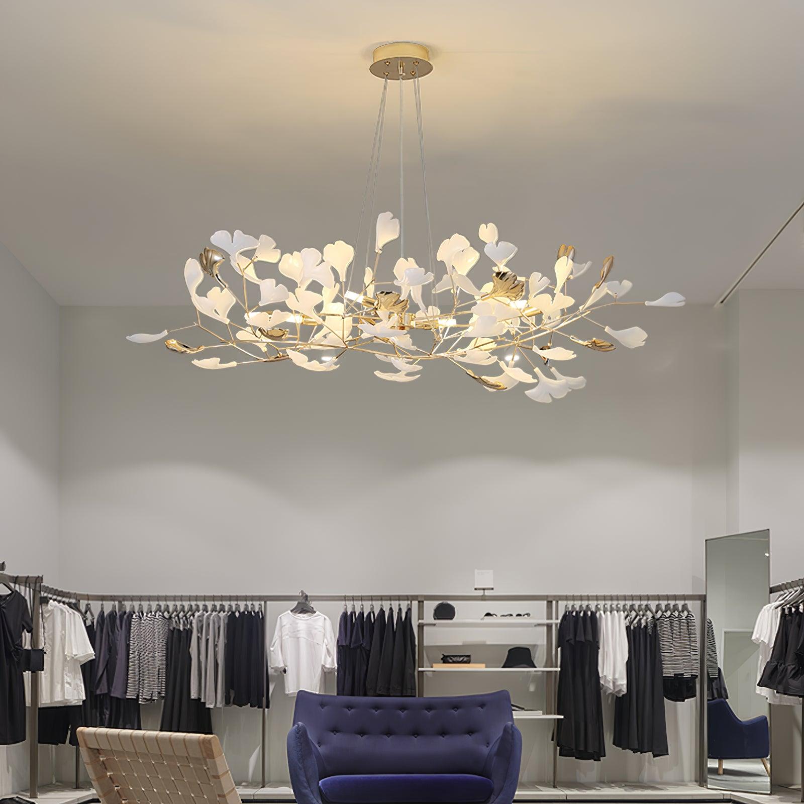 Gingko Chandelier N