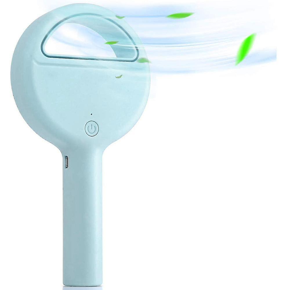 Portable Fan， Bladeless Handheld Fan Safe Usb Fan Mini Personal Fan Rechargeable Table Fan Desk Fan Perfect For Kids and Adults