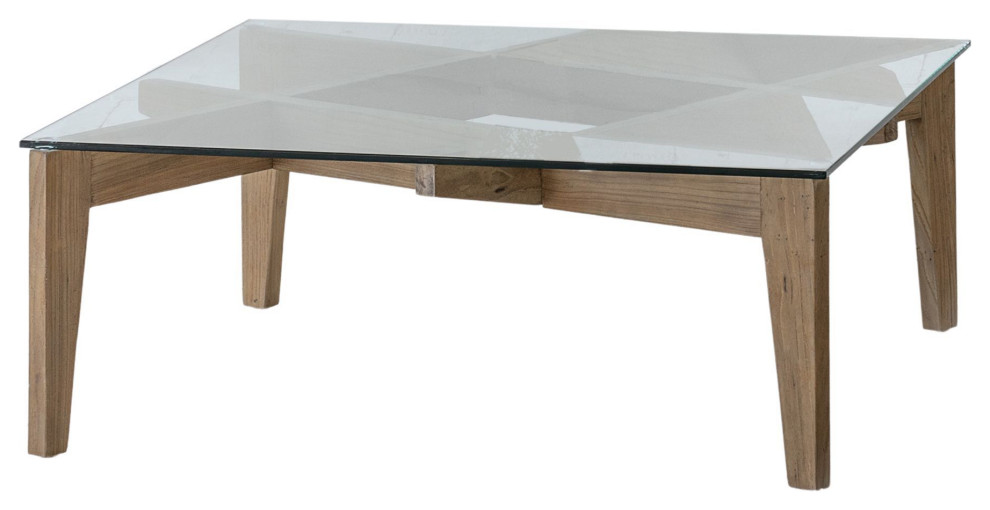 Cosimo Coffee Table  Brown   Transitional   Coffee Tables   by LH Imports  Houzz