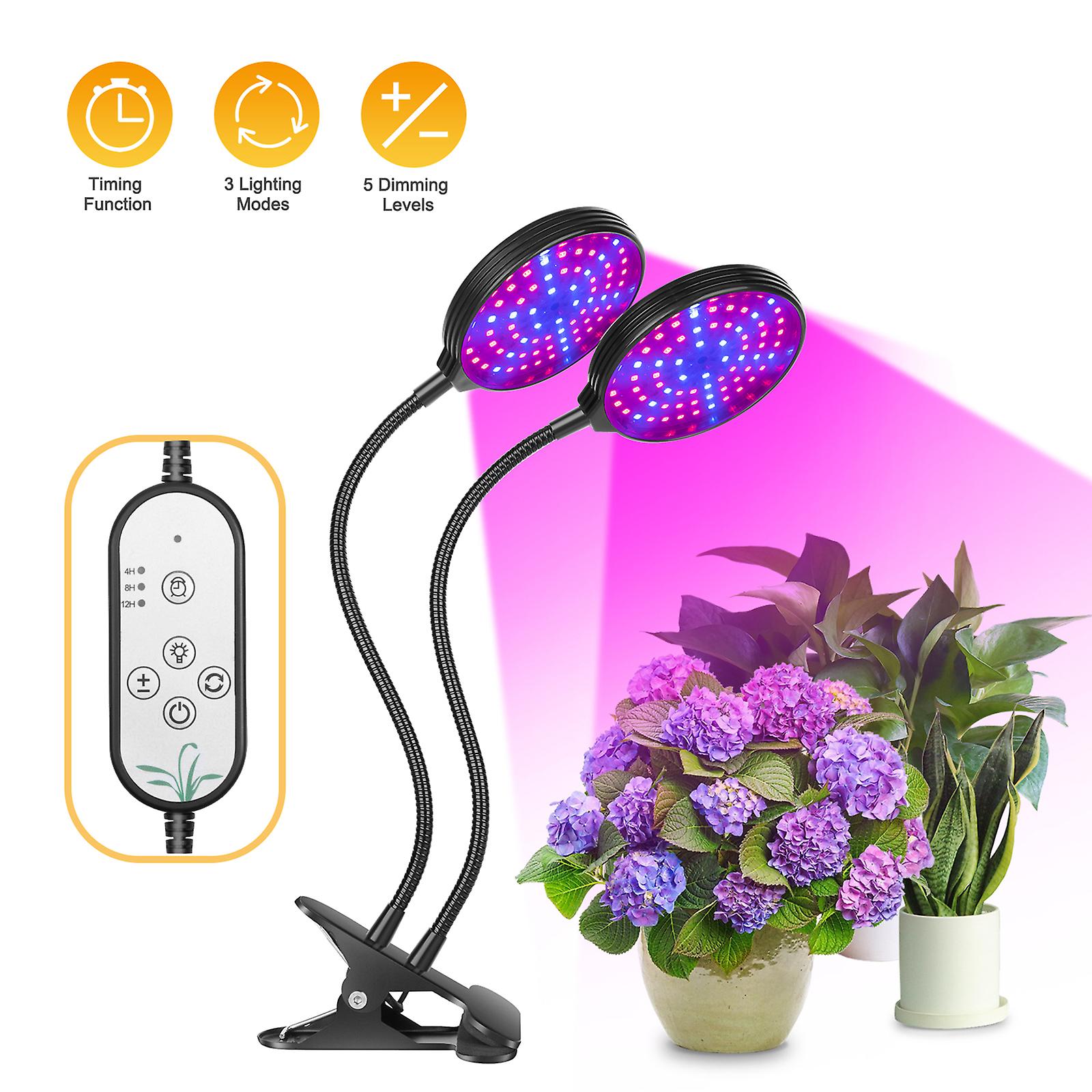 1 Led Grow Light 1 User Manual Note: 1. It Is Recommended To Use A 5v/3a Adapter (shipped Without Adapter) 2. The Installation Distance Is Less Than 2