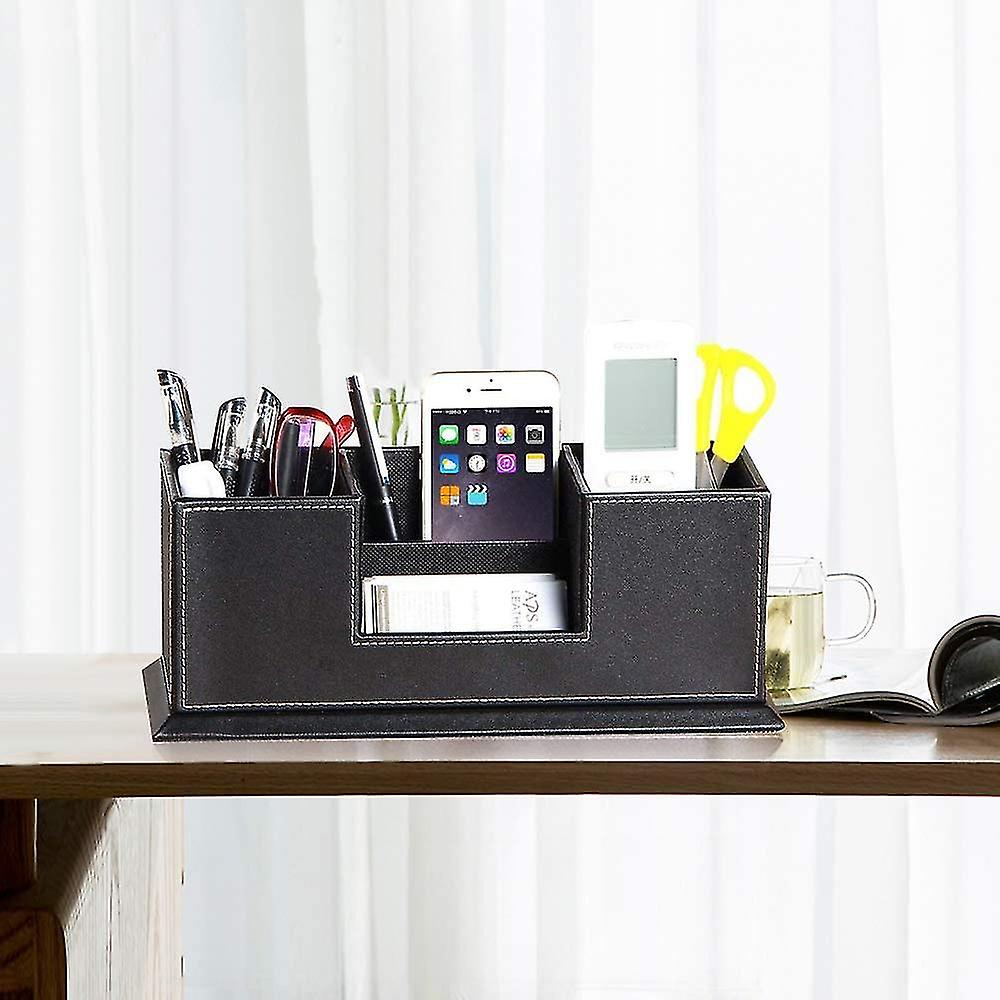 Leather Cute Pen Organizer，pencil Holder，pen Cup/stand/tray/container/caddy，desk Organizer