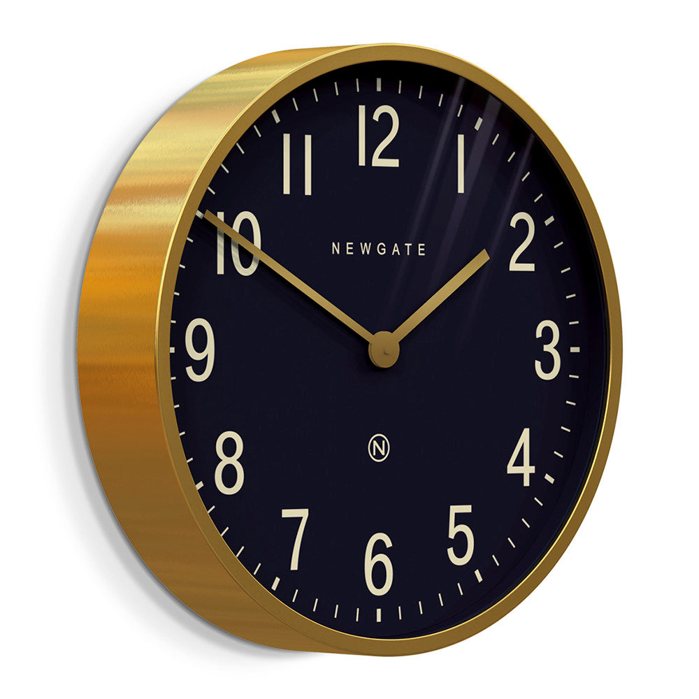 Mr Edwards Clock Brass