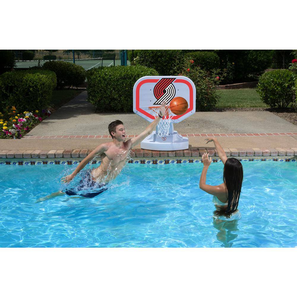 Poolmaster Portland Trail Blazers NBA Competition Swimming Pool Basketball Game 72925