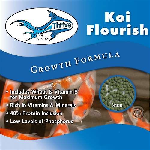 Thrive Koi Flourish Growth Formula Koi Fish Food