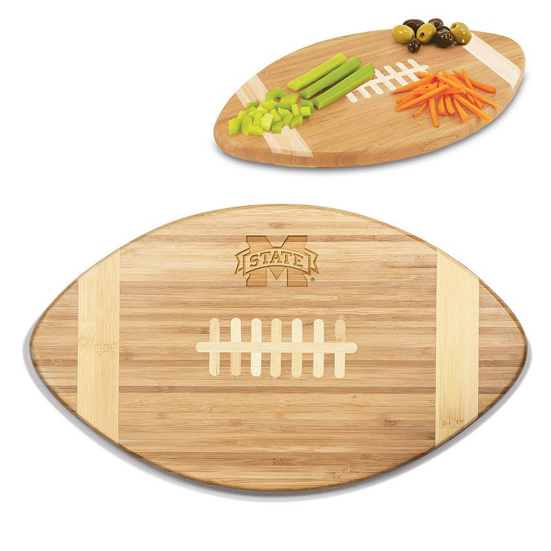 Picnic Time Mississippi State Bulldogs Touchdown! Football Cutting Board and Serving Tray