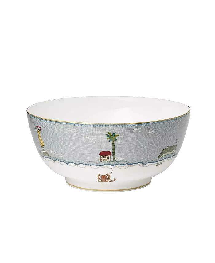 Wedgwood Sailors Farewell Serving Bowl 10.2