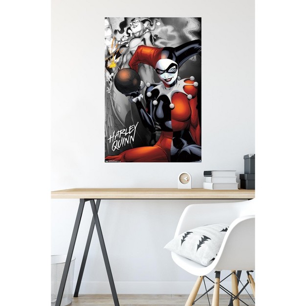 Trends International Dc Comics Harley Quinn The Bomb Unframed Wall Poster Prints