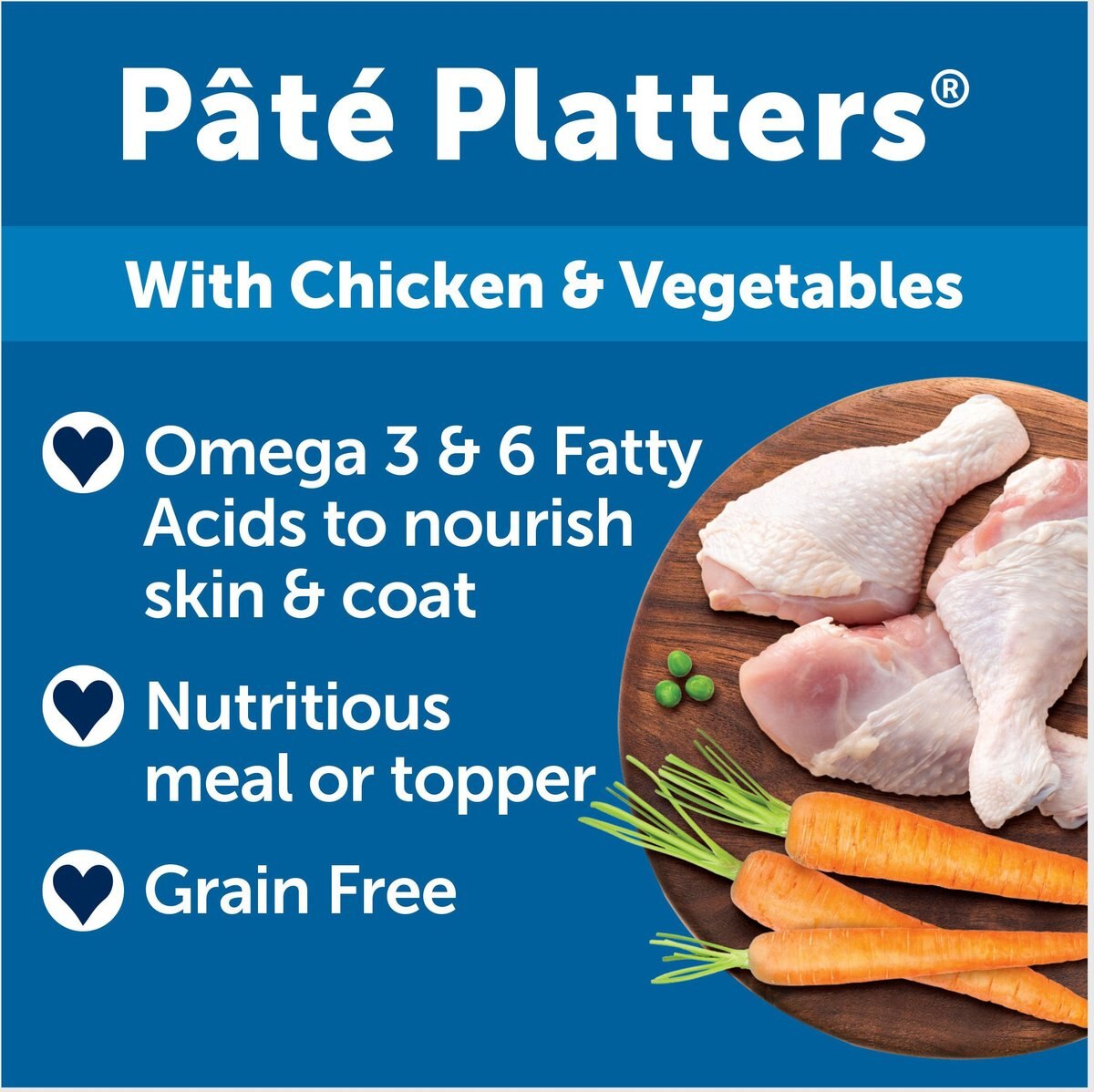 Bil-Jac Pate Platters with Chicken and Vegetables Canned Dog Food