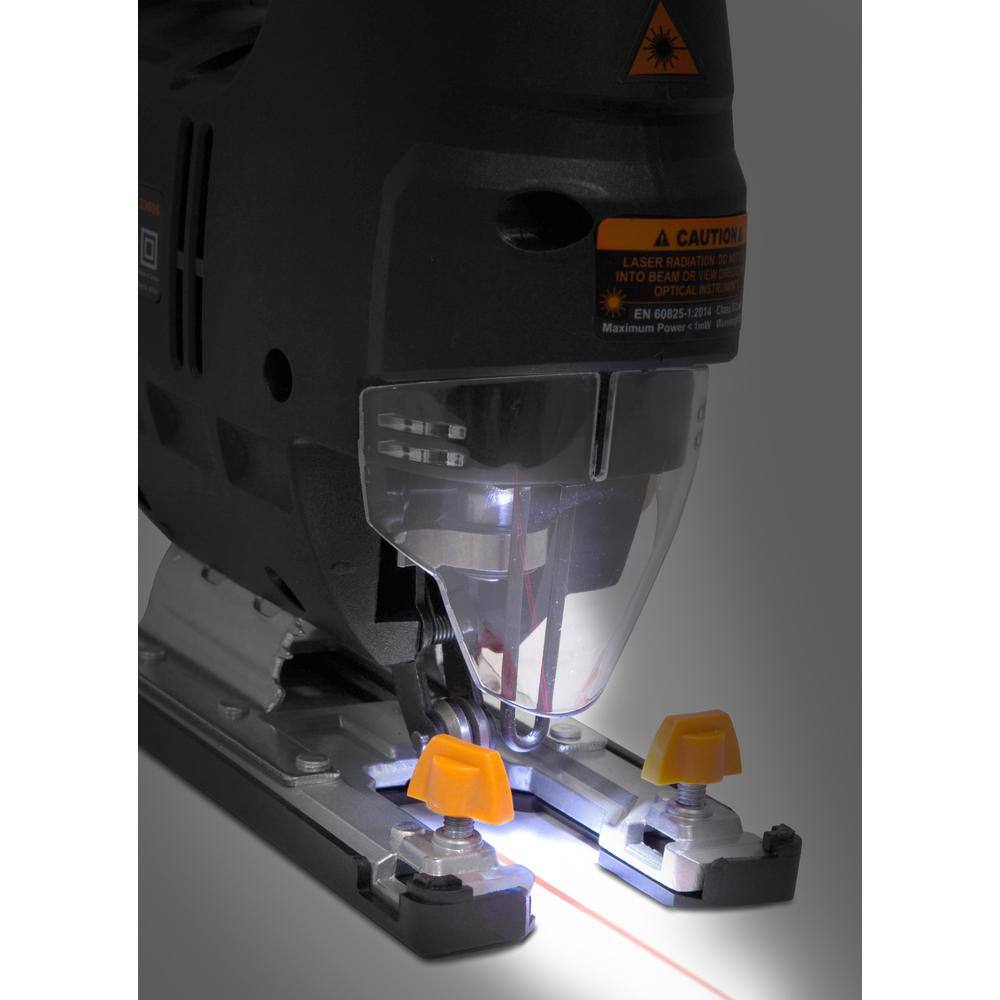 WEN 6.6 Amp Variable Speed Orbital Jigsaw with Laser 33606