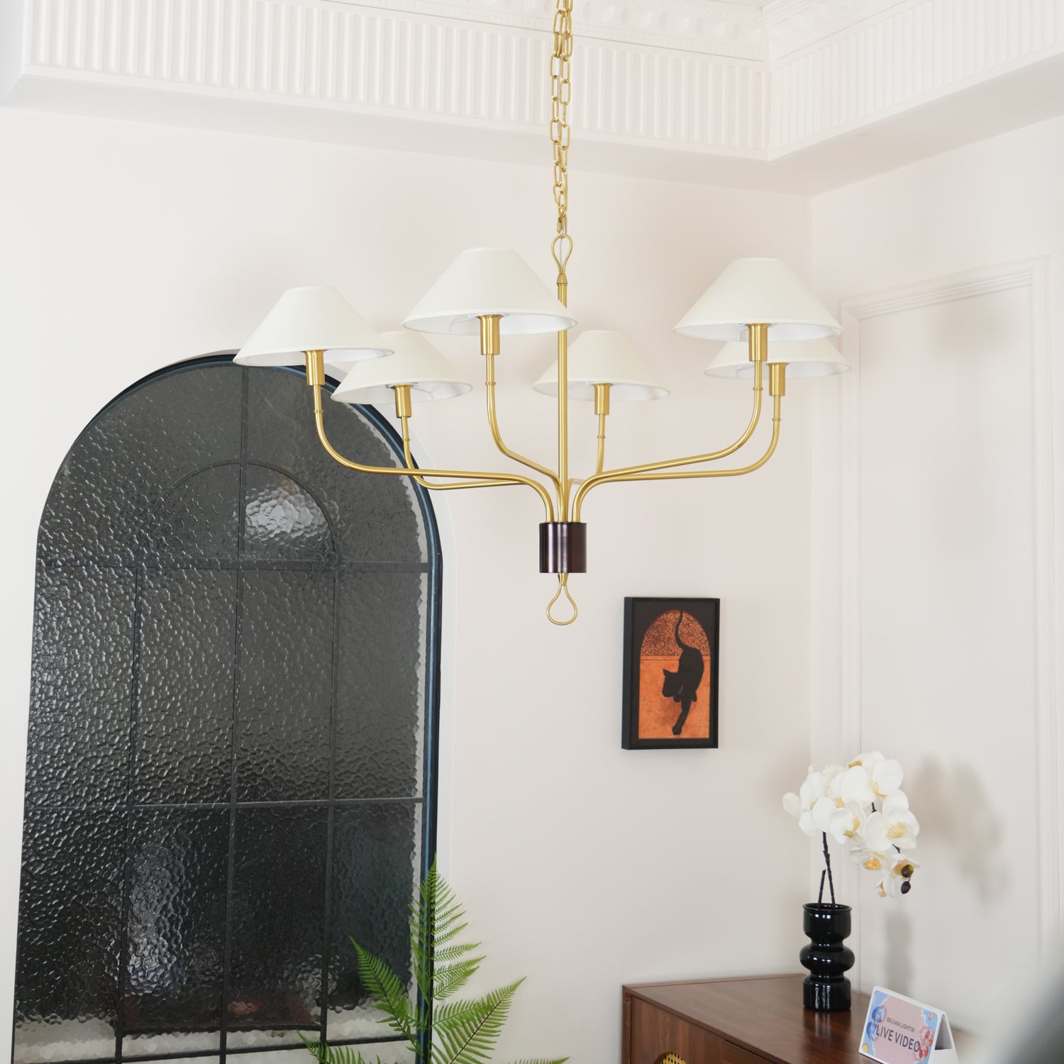 Griffin Staggered Tail Chandelier