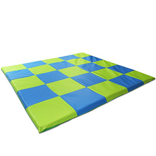 Weizzer Toys Memory Foam Soft Cushioned Patchwork Baby and Toddler Activity Play Mat