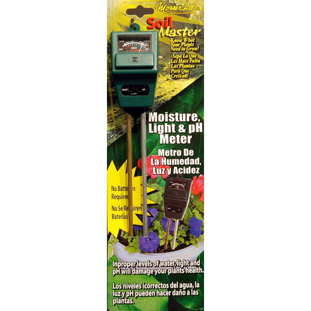 Mosser Lee Soil Master ML1240 Light pH and Moisture Meter ML1240