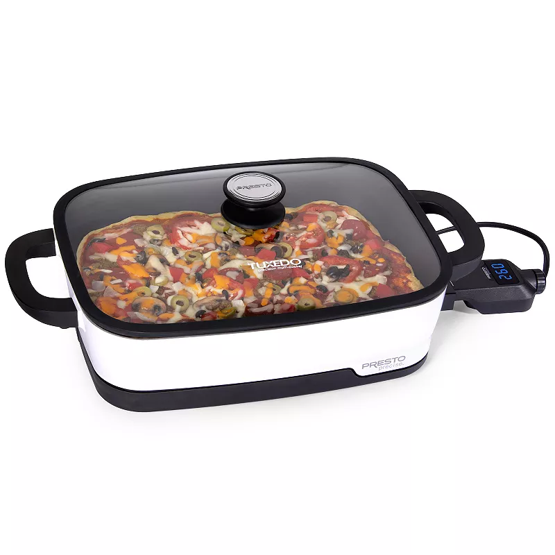 Presto Precise 16-in. Tuxedo Digital Precision Skillet Multi-Cooker