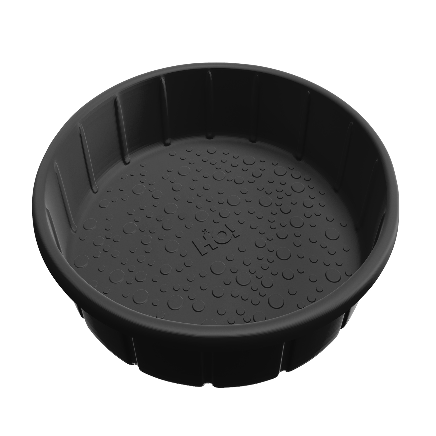 Gracious Living Black Polyethylene Utility Basin 42 in.