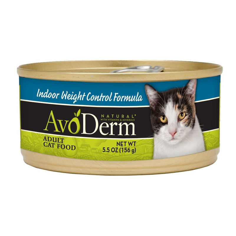 AvoDerm Natural Indoor Weight Control Formula Canned Cat Food