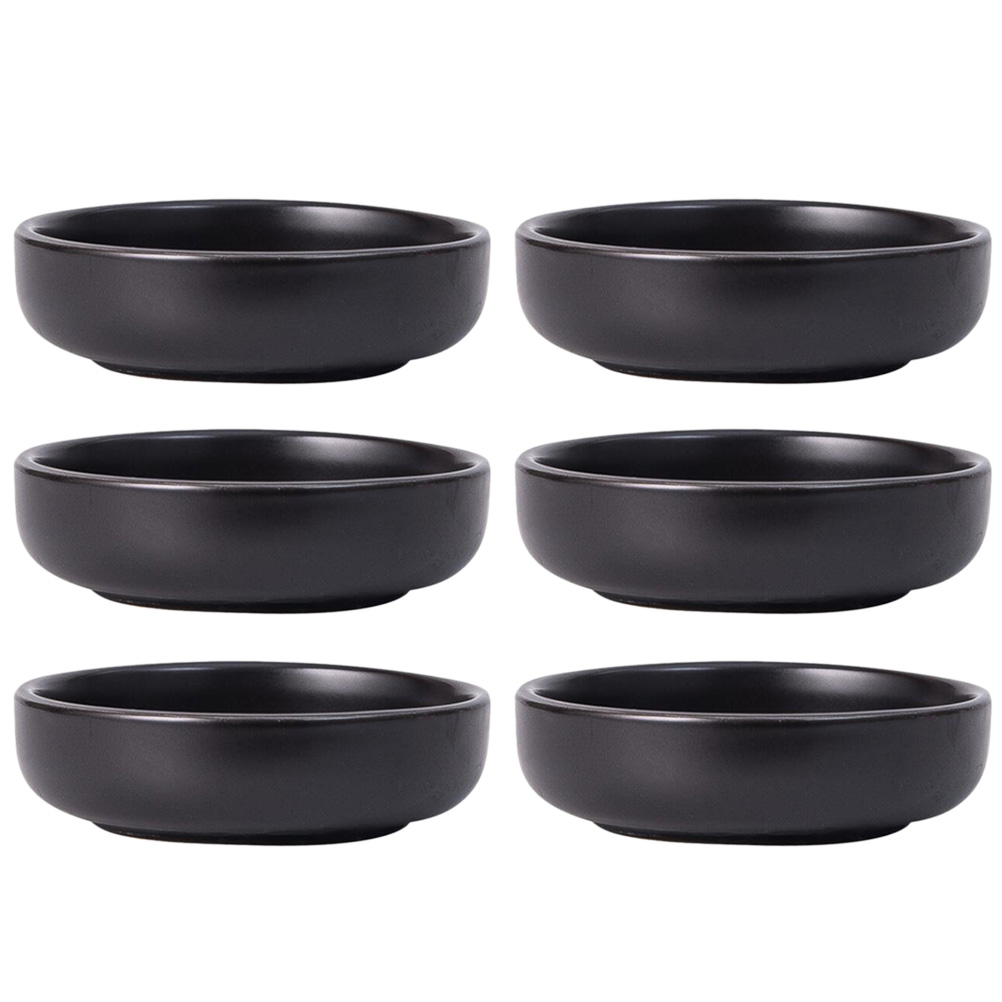 Nuolux Sauce Dish Soy Dishes Dipping Bowls Seasoning Ceramic Sushimini Side Round Japanese Porcelain Bowl Plate Dish Small