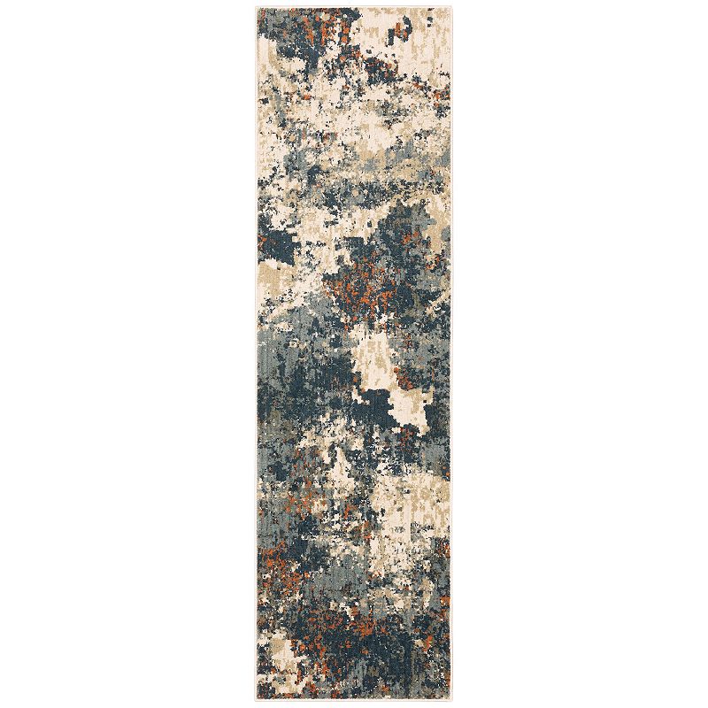 StyleHaven Freeport Abstract Paint Area Rug