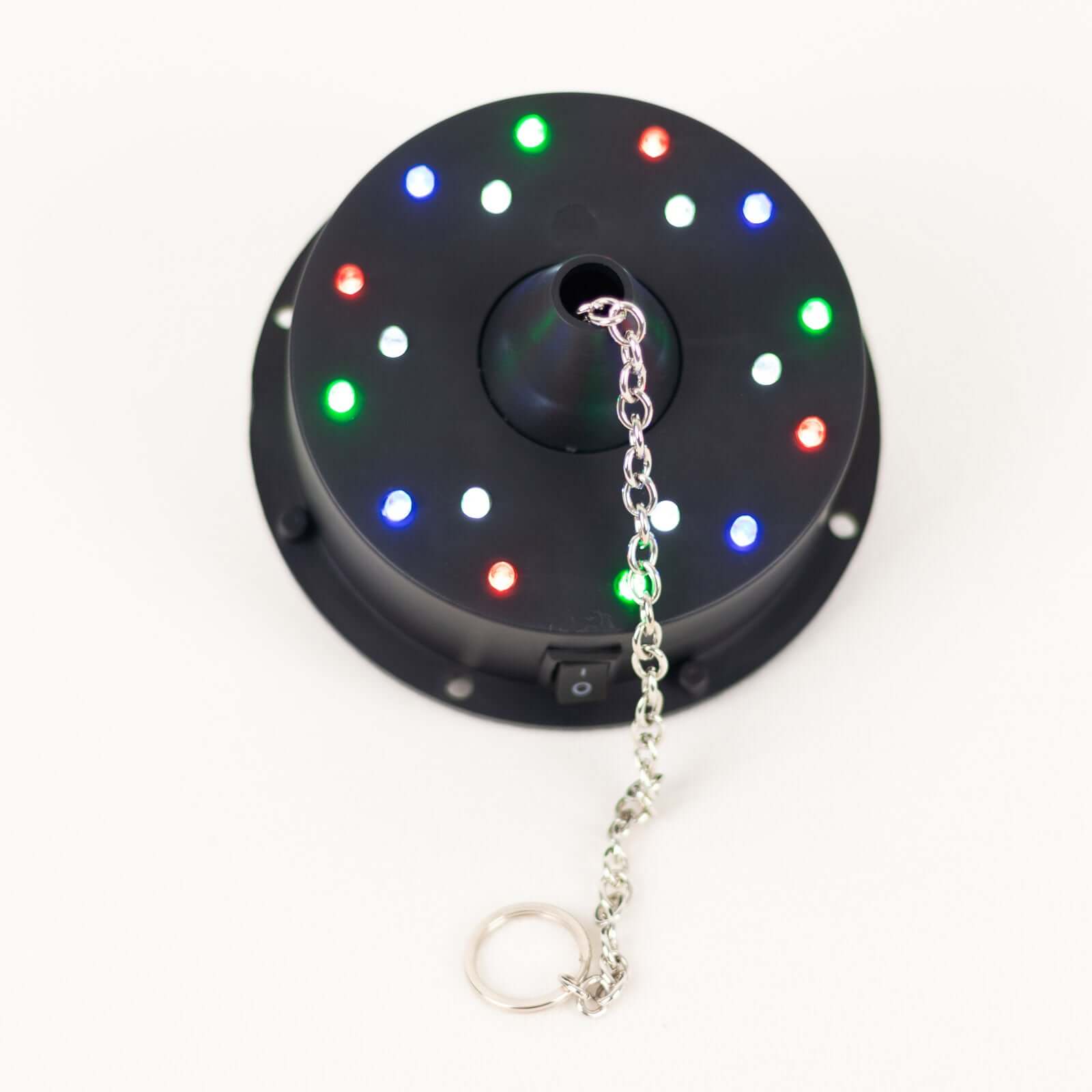 LED Light Rotating Heavy Duty Motor For Hanging Mirror Disco Ball, 5 RPM Battery Operated Motor With 8