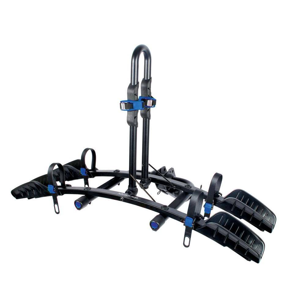 Advantage SportsRack FlatRack 2-Bike Stand-Up Rack Hitch Bike Rack 2035