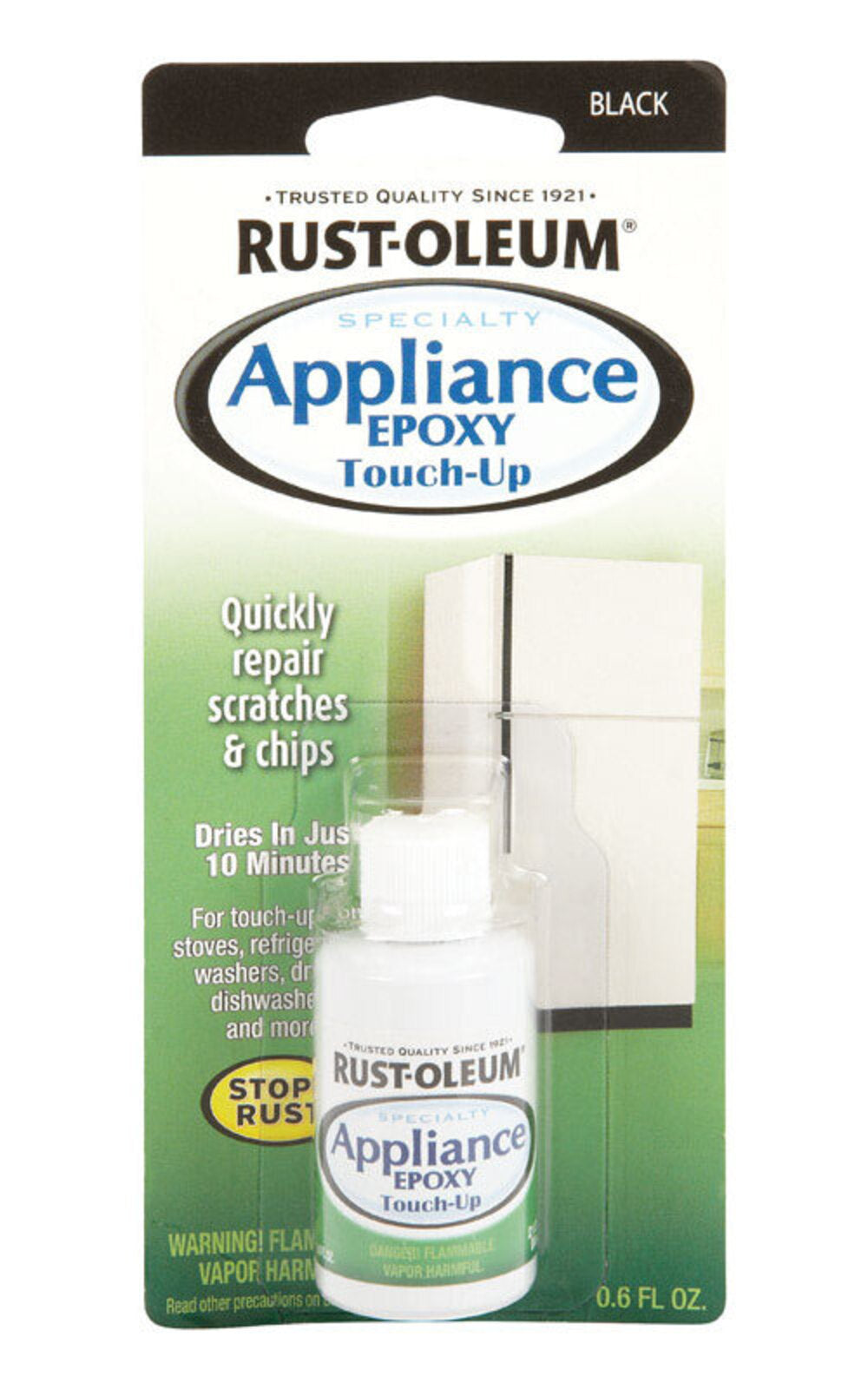 APPLIANCE TOUCHUPBLK.6OZ