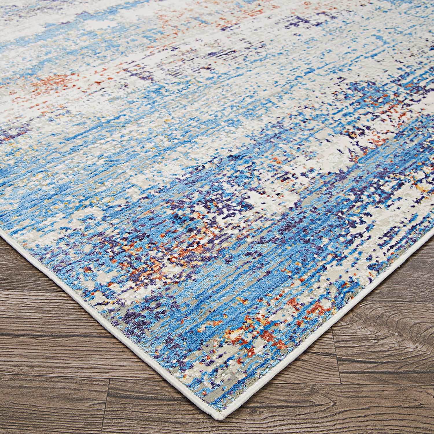 Couristan Vibrata Rythmic Multi-Pastels Area Rug