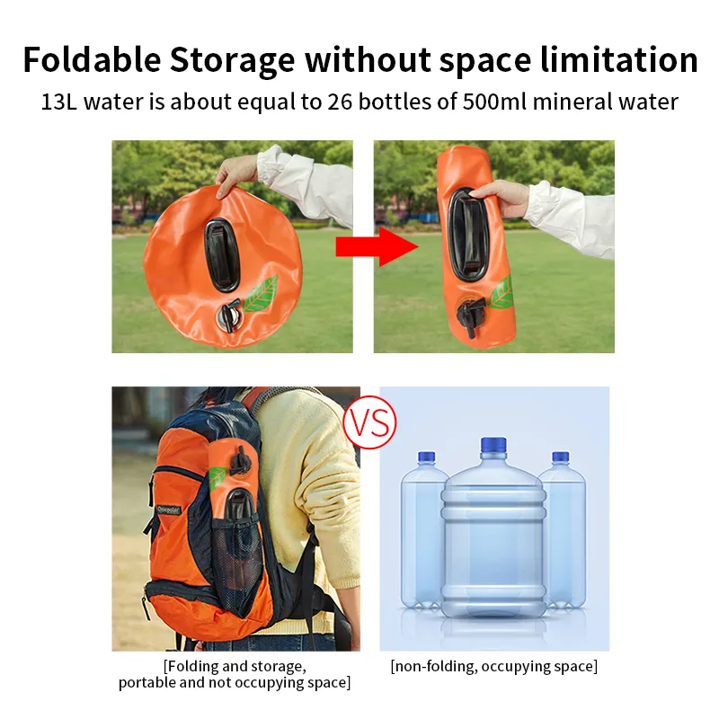 Dreamstone Camping Water Container Foldable Travel Outdoor Portable Water Storage Bag Reusable Water Tanks For Picnic Hiking