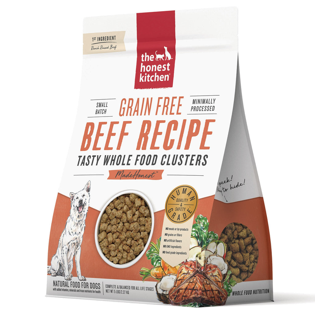 The Honest Kitchen Grain-Free Beef Whole Food Clusters Dog Food