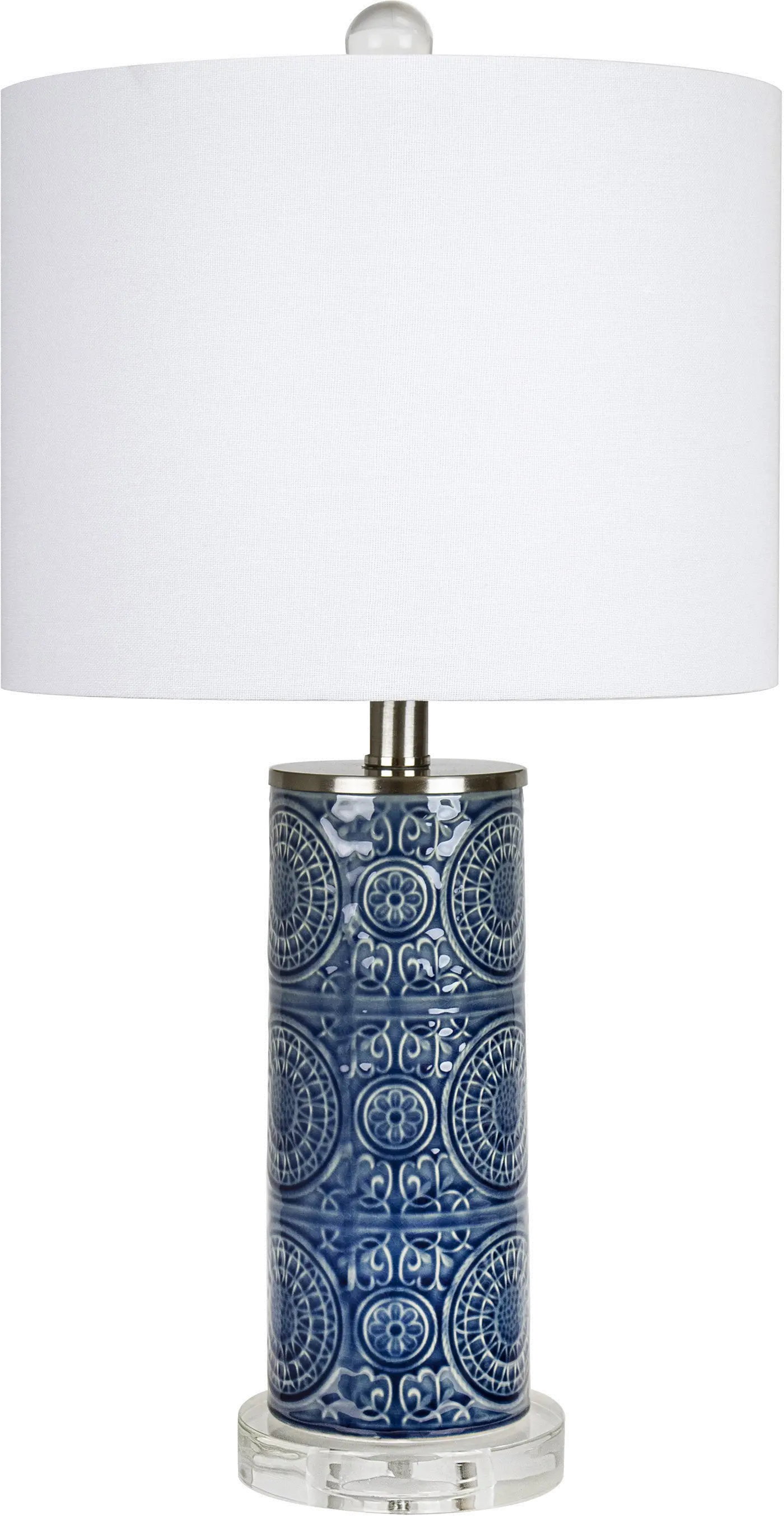 Spyro Bijou Blue Ceramic Table Lamp