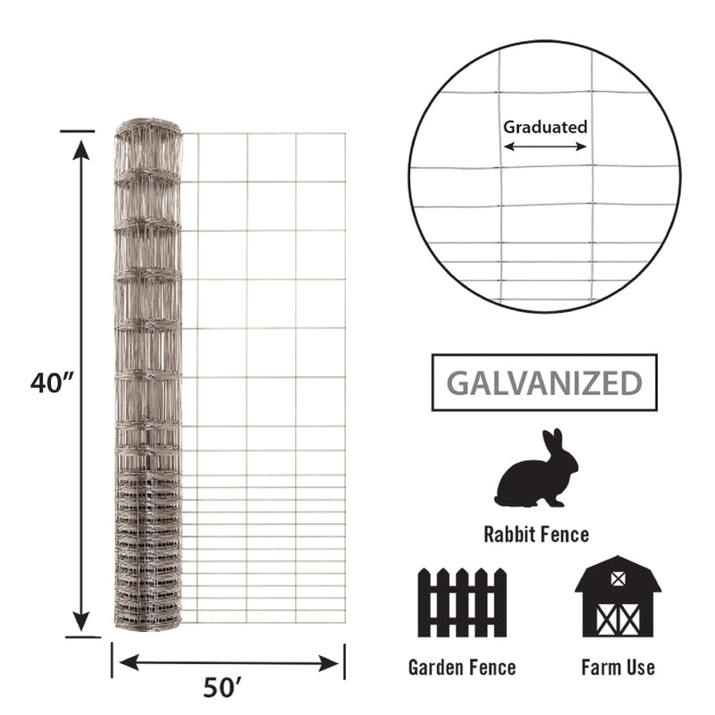 FENCE GRAD GRDN 40X50