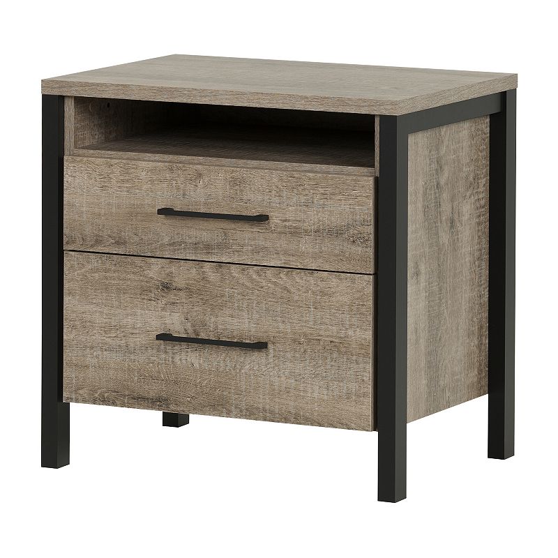 South Shore Munich 2-Drawer Nightstand