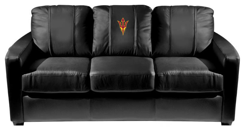 Arizona State Sun Devils Stationary Sofa Commercial Grade Fabric   Contemporary   Sofas   by DreamSeats LLC  Houzz