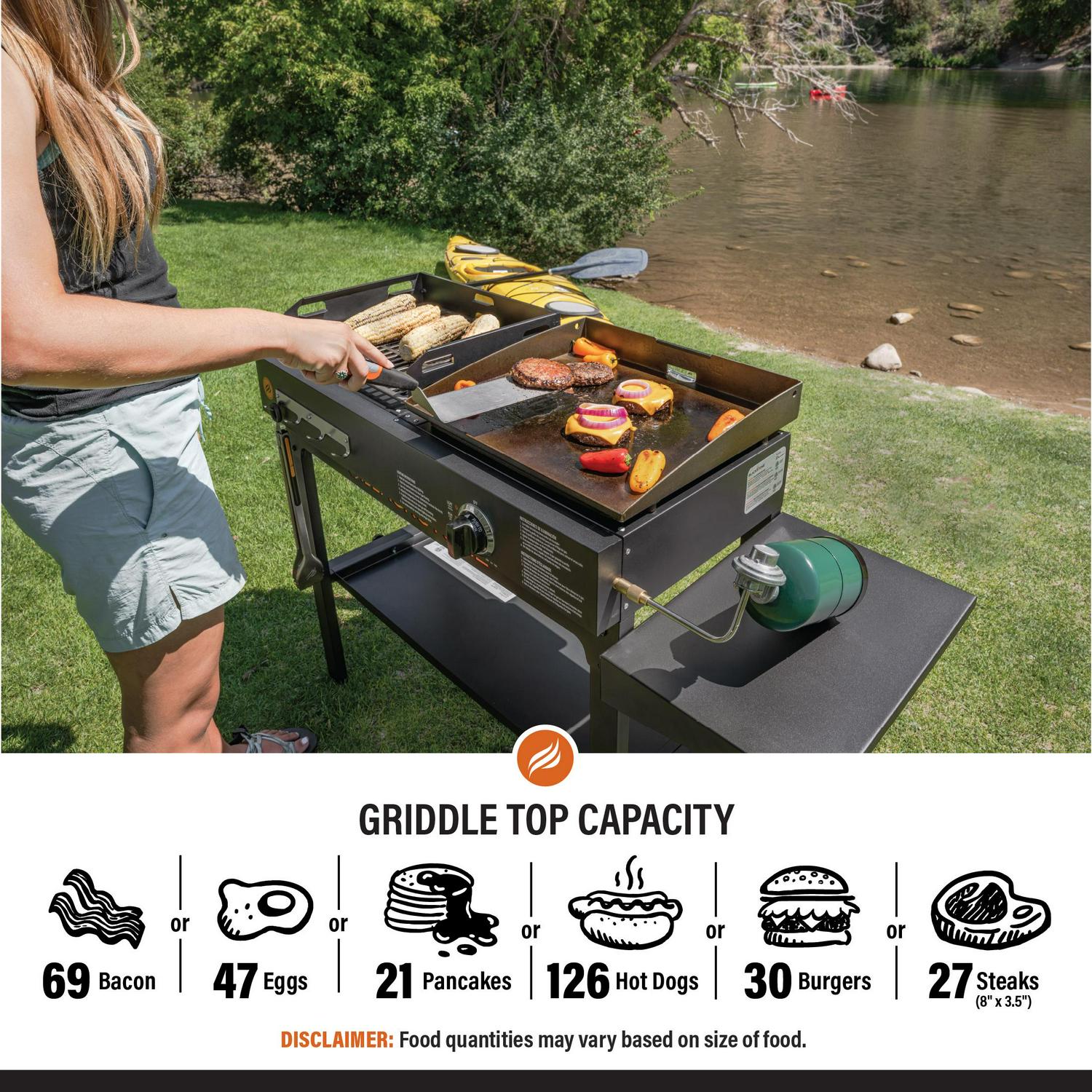 Blackstone Duo 17  Griddle and Charcoal Grill Combo  Crowdfused