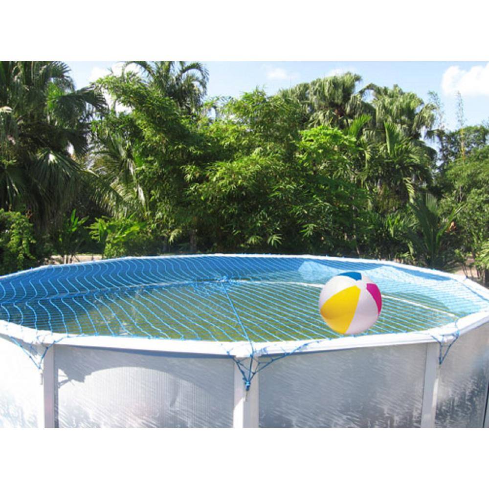 Water Warden 12 ft. Round Above Ground Pool Safety Net WWN12