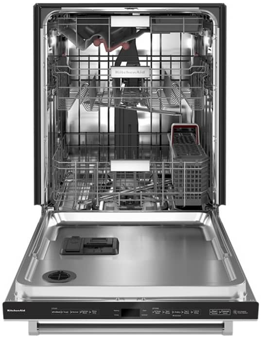 KitchenAid 24 PrintShield Stainless Steel Dishwasher With FreeFlex Third Rack And LED Interior Lighting