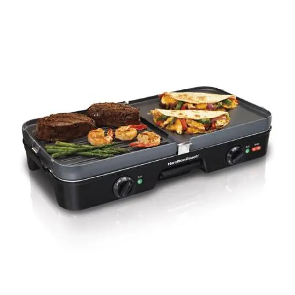 Hamilton Beach 3 in 1 Electric Grill and Griddle